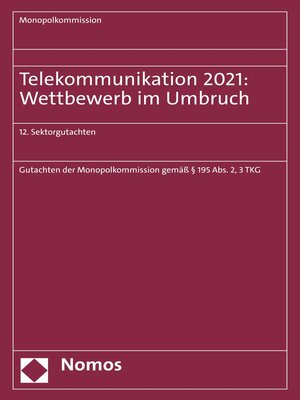 cover image of Telekommunikation 2021